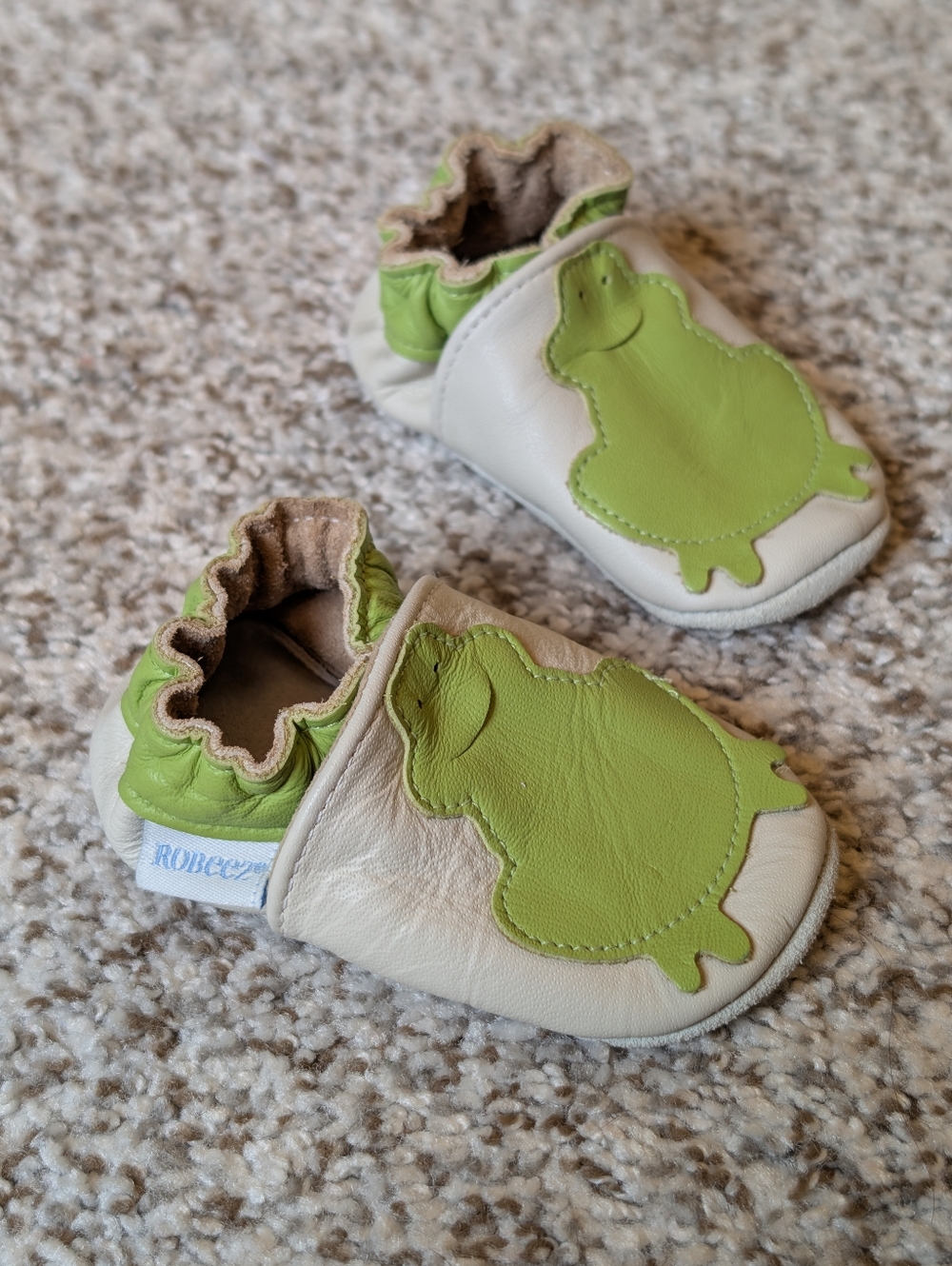 Robeez Frog Shoes 0-6 Mon